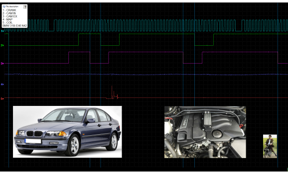 Эталон синхронизации-Сигнал ДПКВ + ДПРВ-BMW-3 E46 1997-2006 : Image 1