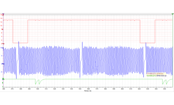 Эталон синхронизации-Сигнал ДПКВ + ДПРВ-Renault-Scénic 2003-2009 : Image 1