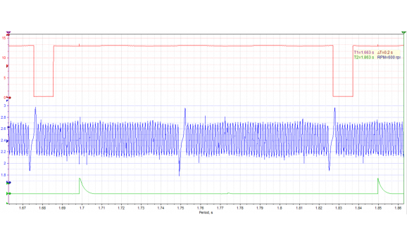 Эталон синхронизации-Сигнал ДПКВ + ДПРВ-Hyundai-Accent 2005-2011 : Image 1