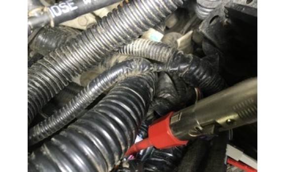 Как подключить осциллограф-Выходное напряжение-Infiniti-Q56 (QX80) 2010- : Image 1