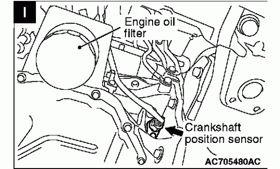 Как подключить осциллограф-Сигнал ДПКВ + ДПРВ-Mitsubishi-Lancer 2007-2017 : Image 1