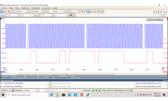Эталон синхронизации-Сигнал ДПКВ + ДПРВ-Chevrolet-Tahoe 4 2014-2019 : Image 1