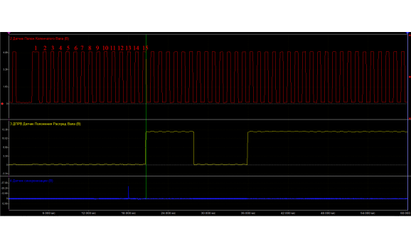 Эталон синхронизации-Сигнал ДПКВ + ДПРВ-VW-Polo Mk3 1999-2001 : Image 1