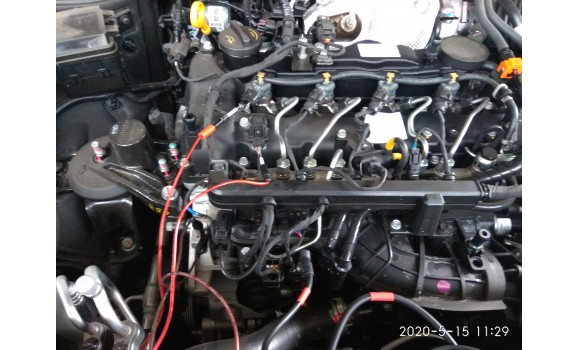 Как подключить осциллограф-Сигнал ДПКВ + ДПРВ-Hyundai-Santa Fe 4 2018- : Image 1