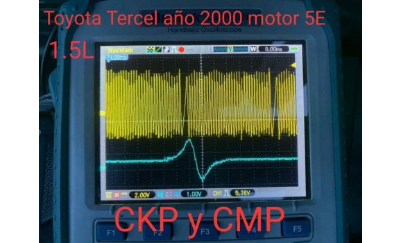 Эталон синхронизации-Сигнал ДПКВ + ДПРВ-Toyota-Tercel 5 (L50) 1994–2003 : Image 1