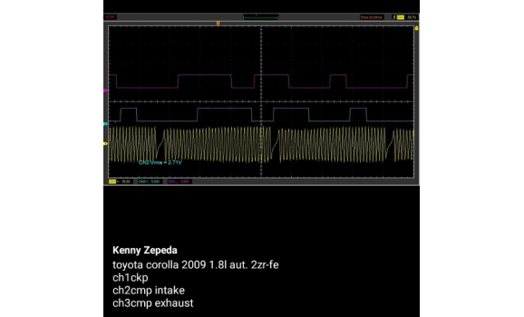 Эталон синхронизации-Сигнал ДПКВ + ДПРВ-Toyota-Corolla 2006–2013 : Image 1