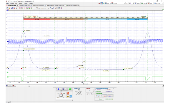 Опережение распредвалов-Давление в цилиндре-Opel-Omega B1 1994–1999 : Image 1