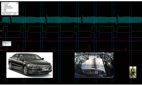 Эталон синхронизации-Сигнал ДПКВ + ДПРВ-Volkswagen-Phaeton 2002-2016 : Image 1
