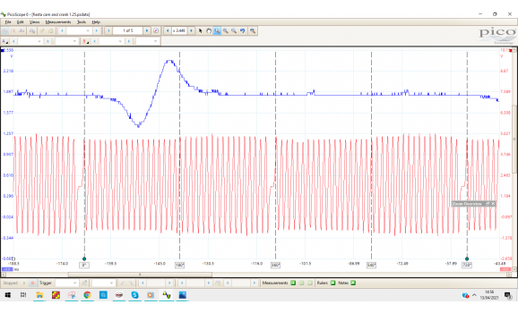 Эталон синхронизации-Сигнал ДПКВ + ДПРВ-Ford-Fiesta 2002–2008 : Image 1