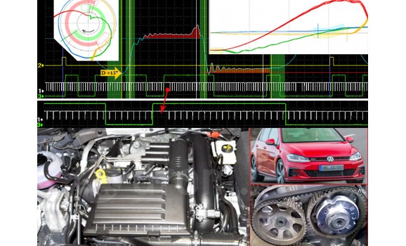 Good timing-CKP, CMP & in-cylinder pressure-Volkswagen-Golf 7 2012-2020 : Image 1