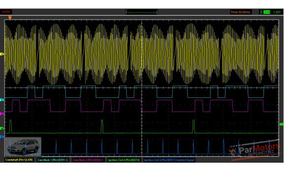 Эталон синхронизации-Сигнал ДПКВ + ДПРВ-Toyota-4Runner 2002-2009 : Image 1