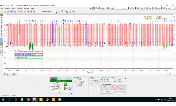 Эталон синхронизации-Сигнал ДПКВ + ДПРВ-Seat-Ateca 2016 - : Image 1