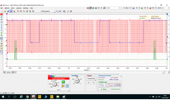 Эталон синхронизации-Сигнал ДПКВ + ДПРВ-Seat-Ateca 2016 - : Image 1