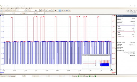 Эталон синхронизации-Сигнал ДПКВ + ДПРВ-Nissan-Pathfinder R51 2004-2012 : Image 1