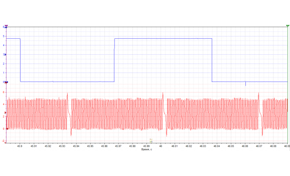 Эталон синхронизации-Сигнал ДПКВ + ДПРВ-Hyundai-Solaris 2011-2016 : Image 1