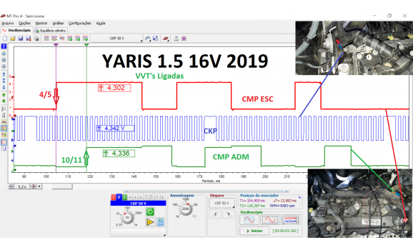 Good timing-CKP & CMP signal-Toyota-Yaris 2013- : Image 1