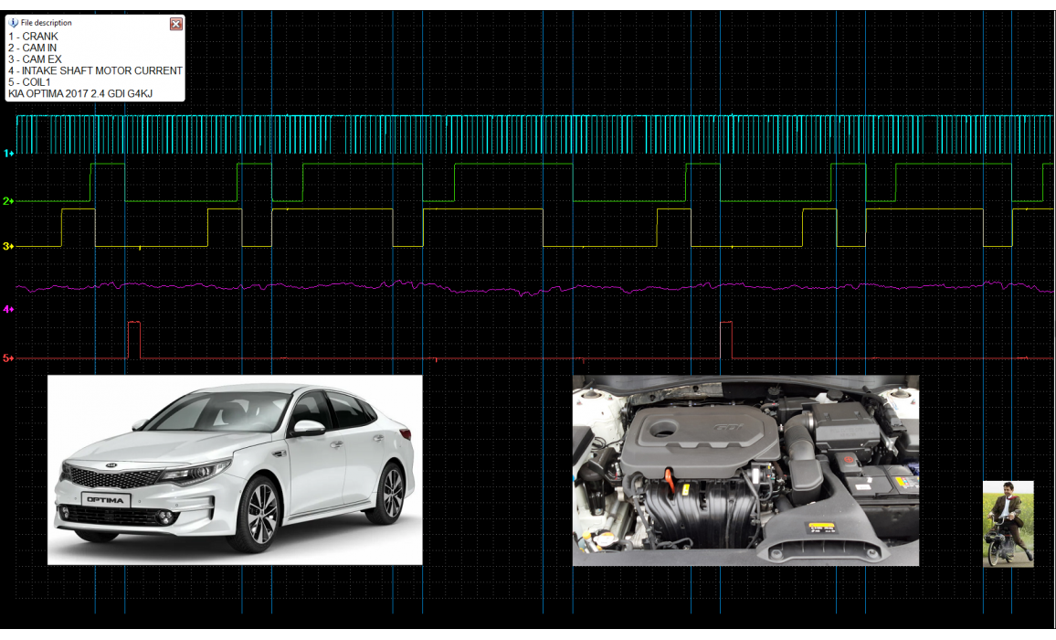 Эталон синхронизации-Сигнал ДПКВ + ДПРВ-KIA-Optima 4 2015-2020 : Image 1 Эталон синхронизации-Сигнал ДПКВ + ДПРВ-KIA-Optima 4 2015-2020 : Image 1