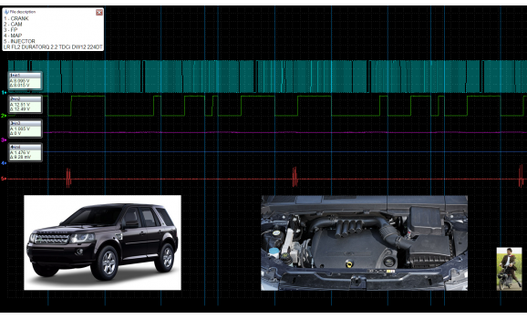 Good timing-CKP & CMP signal-Land Rover-Freelander 2006-2014 : Image 1