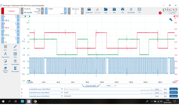 Good timing-CKP & CMP signal-Mini-Mini Cooper R56 2007-2013 : Image 1 Good timing-CKP & CMP signal-Mini-Mini Cooper R56 2007-2013 : Image 1