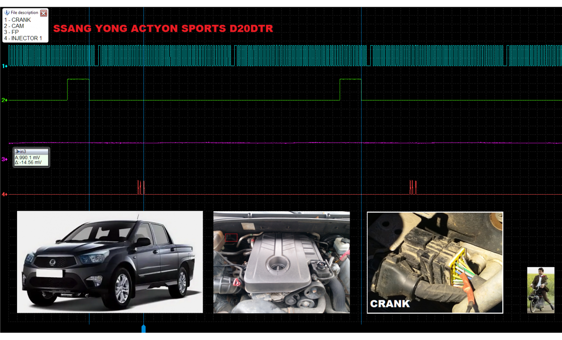 Эталон синхронизации-Сигнал ДПКВ + ДПРВ-SsangYong-Actyon Sports 2012-2018 : Image 2 Эталон синхронизации-Сигнал ДПКВ + ДПРВ-SsangYong-Actyon Sports 2012-2018 : Image 2