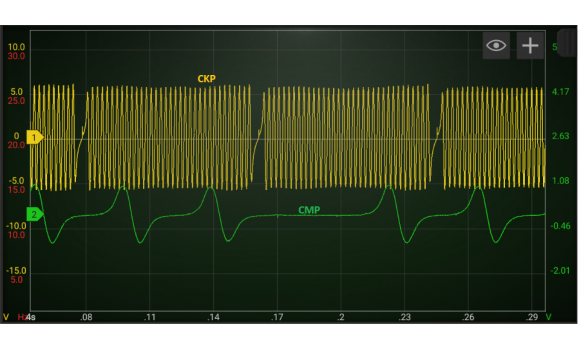 Эталон синхронизации-Сигнал ДПКВ + ДПРВ-Toyota-RAV4 2000–2005 : Image 1