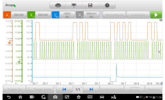 Эталон синхронизации-Сигнал ДПКВ + ДПРВ-Nissan-Sunny B15 1998–2004 : Image 1
