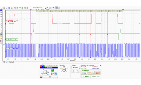 Good timing-CKP & CMP signal-Volkswagen-Up 2011-2023 : Image 1