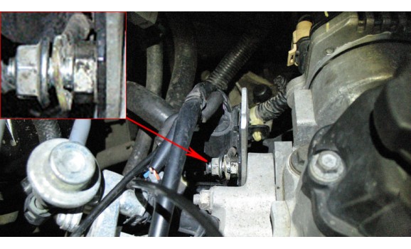 Bad ignition coil wiring connection - Secondary voltage (Cx pickup clip) - Daewoo - Lanos 1997- : Image 1