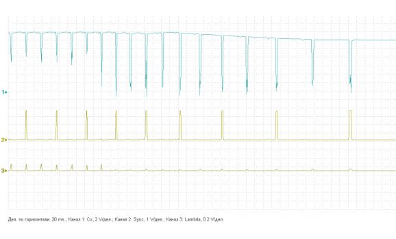 Плохой контакт в подключении питания катушки - Вторичное напряжение (емкостной датчик Cx), питание катушки - Daewoo - Lanos 1997- : Image 1