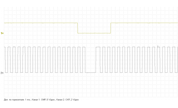 Эталон синхронизации - Сигнал ДПКВ + ДПРВ - VW - Sharan 1995-2010 : Image 1