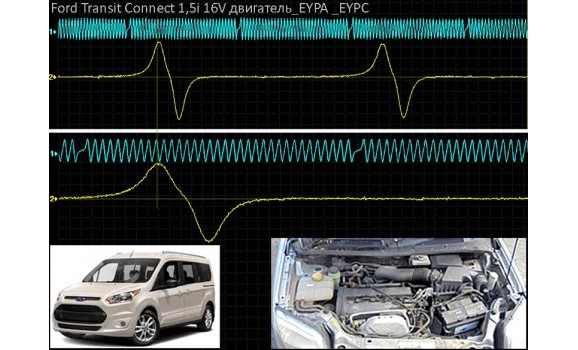 Эталон синхронизации - Сигнал ДПКВ + ДПРВ - Ford - Transit Connect 2013- : Image 1